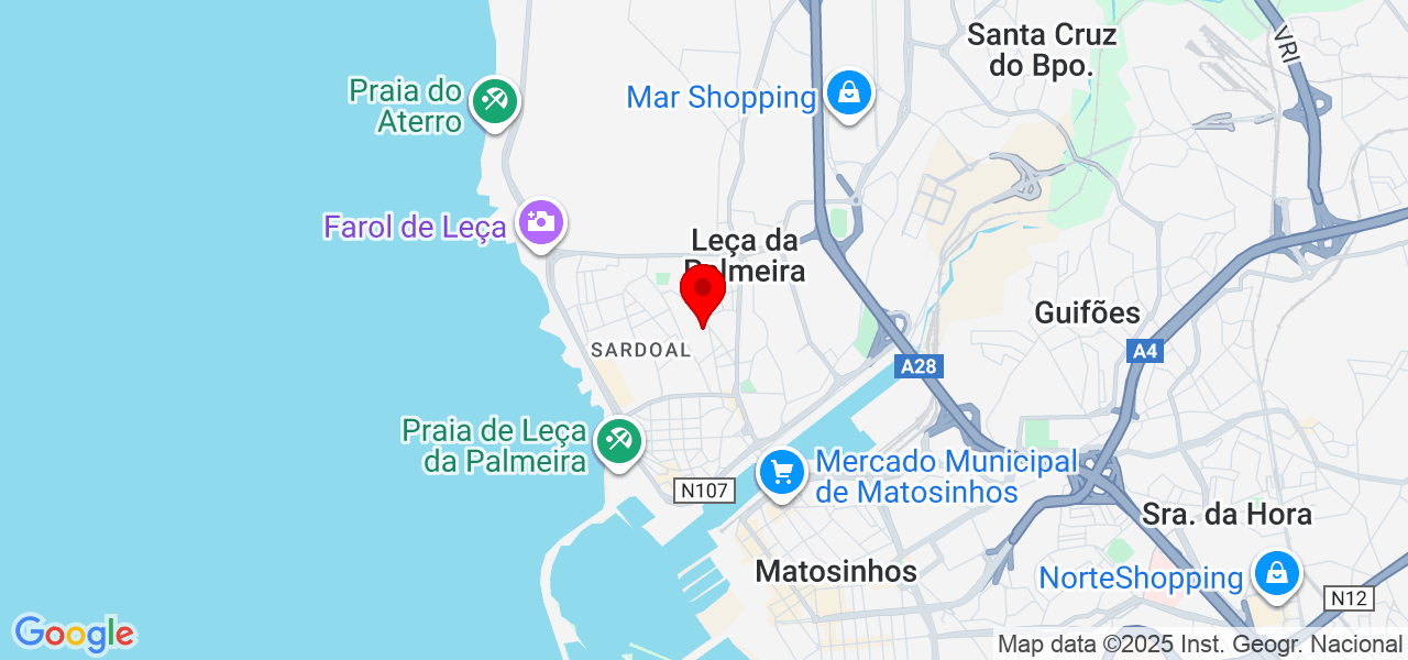 Jorge Lemos - Porto - Matosinhos - Mapa