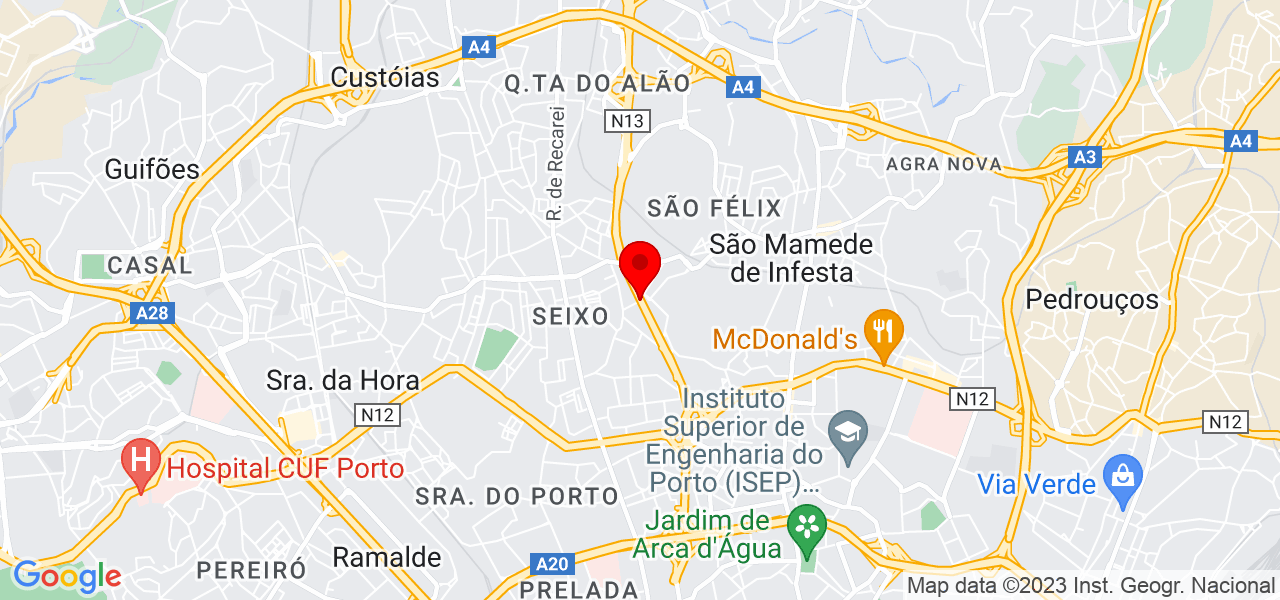 Ana Melo - Porto - Matosinhos - Mapa