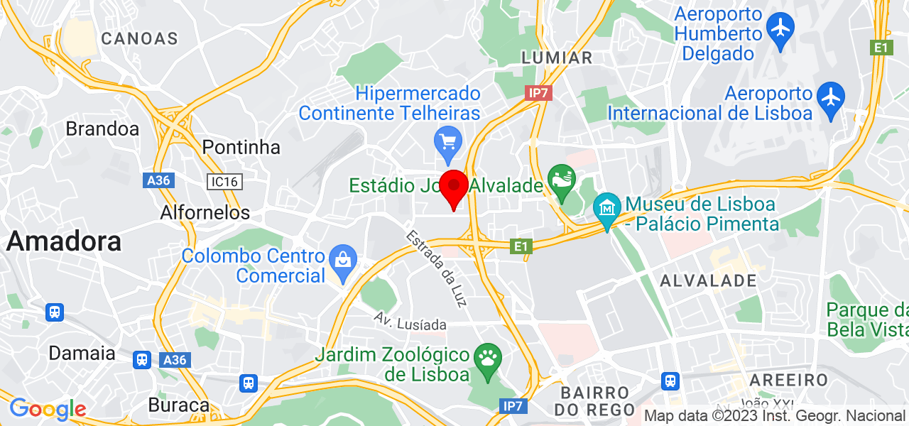 F&aacute;tima Castro - Lisboa - Lisboa - Mapa