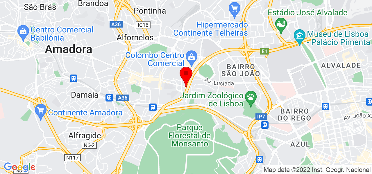 Marco Almeida - Lisboa - Lisboa - Mapa