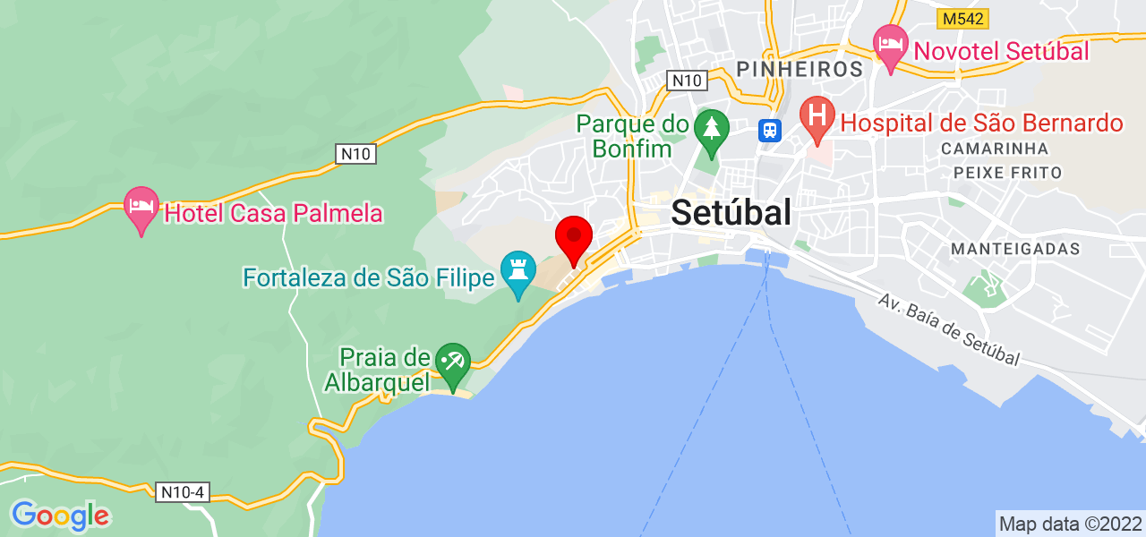 Jorge Ribeiro - Setúbal - Setúbal - Mapa
