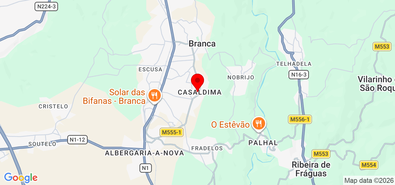 ÉISO - Aveiro - Albergaria-a-Velha - Mapa