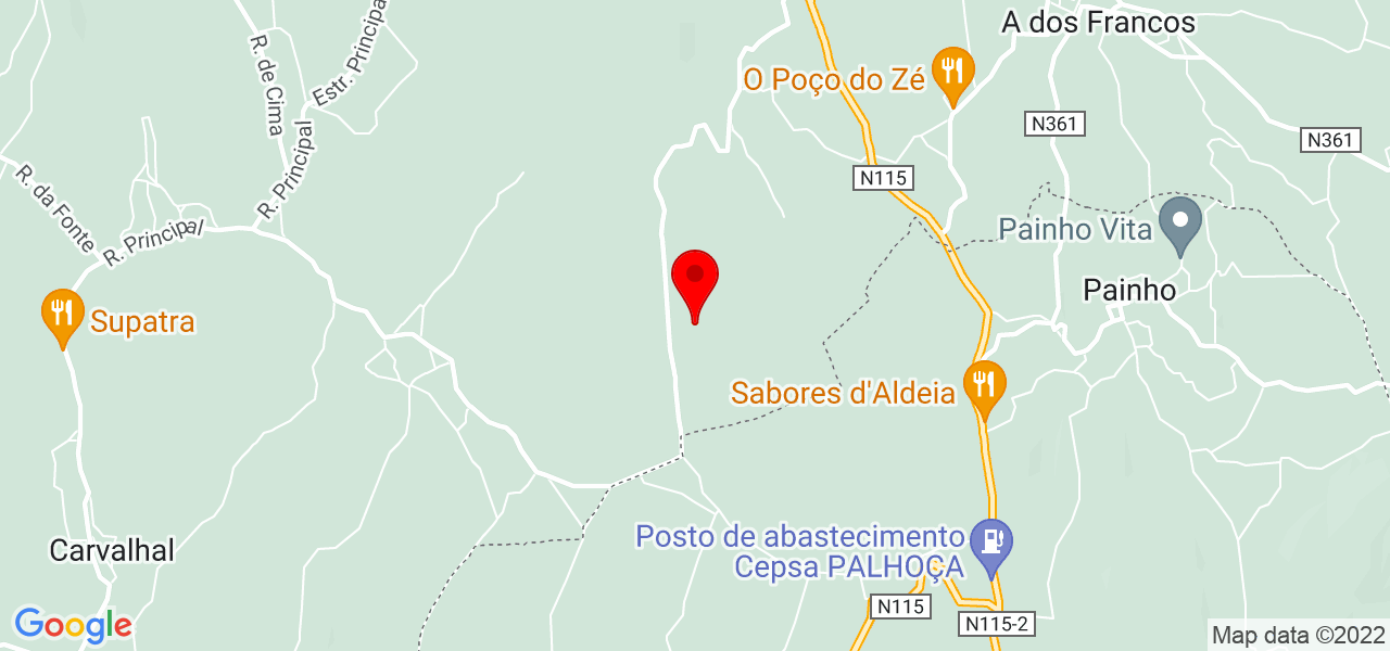 Cláudia Belo - Leiria - Caldas da Rainha - Mapa