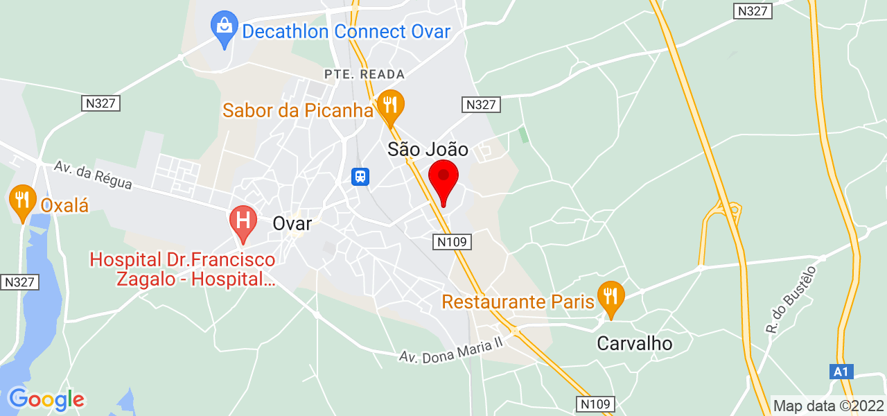 luis santos - Aveiro - Ovar - Map