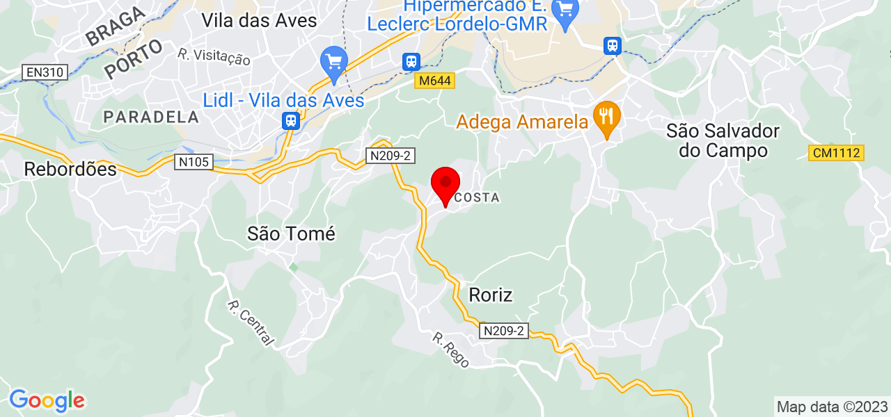 Cris housecleaner - Porto - Santo Tirso - Mapa