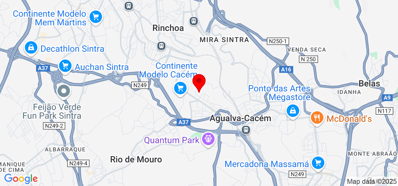 Yurii - Lisboa - Sintra - Mapa