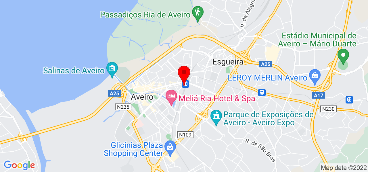 Ponto b Remodela&ccedil;&otilde;es Lda - Aveiro - Aveiro - Mapa