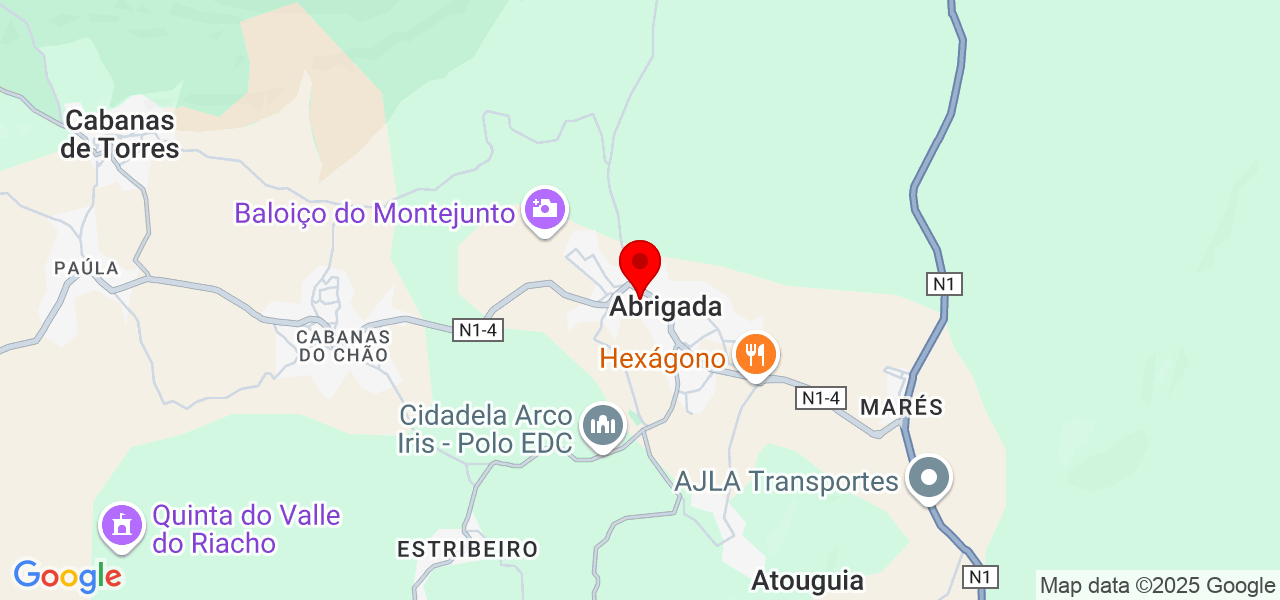Carolina - Lisboa - Alenquer - Karte
