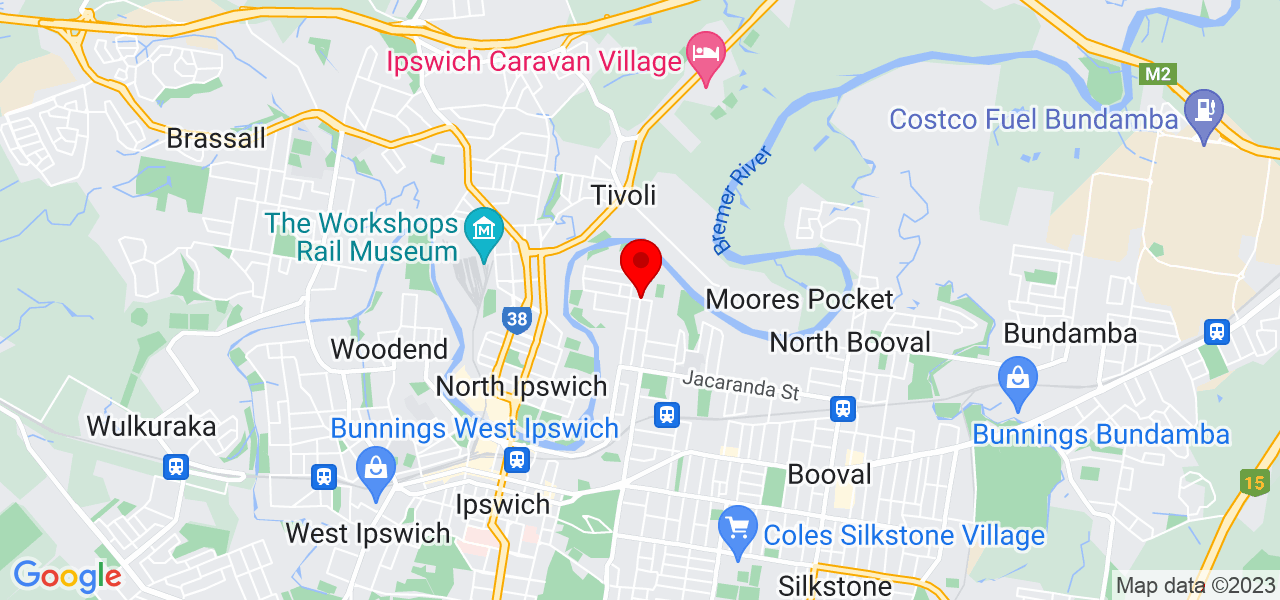 Tupper security services - South East Queensland - Ipswich - Map