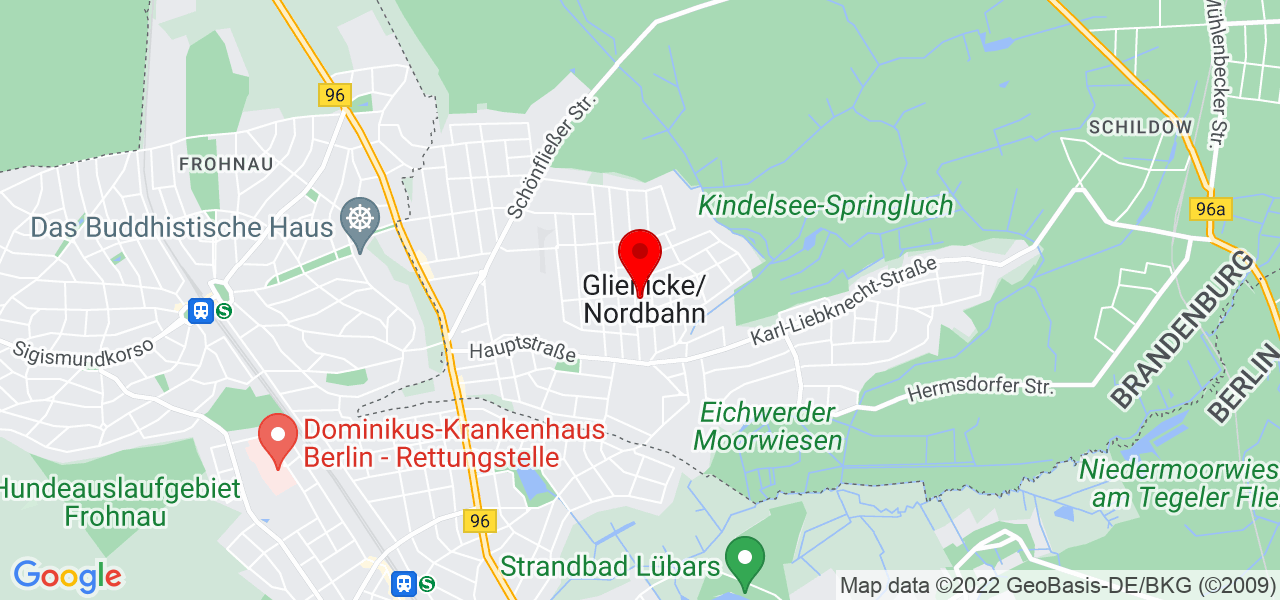 Nastja Vilanov - Brandenburg - Oberhavel - Karte