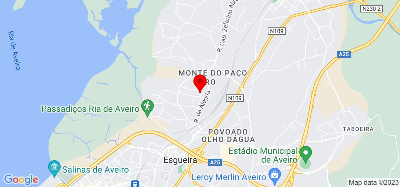 Focal Point - Interiores - Aveiro - Aveiro - Mapa