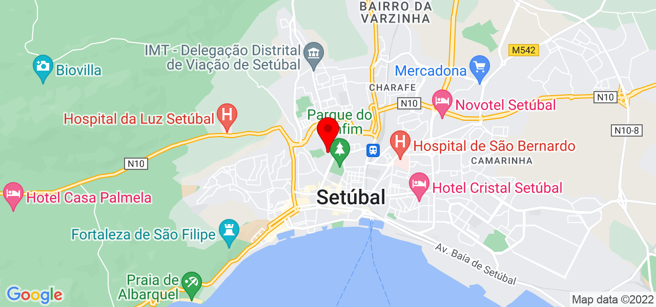 Lislane Santos costa - Setúbal - Setúbal - Mapa