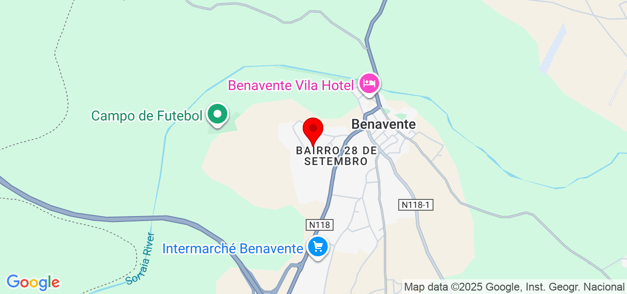 Susana Nunes - Santarém - Benavente - Mapa