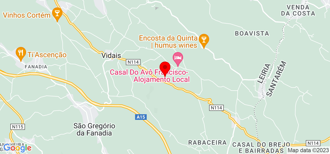 Mudanças & Transportes - Leiria - Caldas da Rainha - Karte
