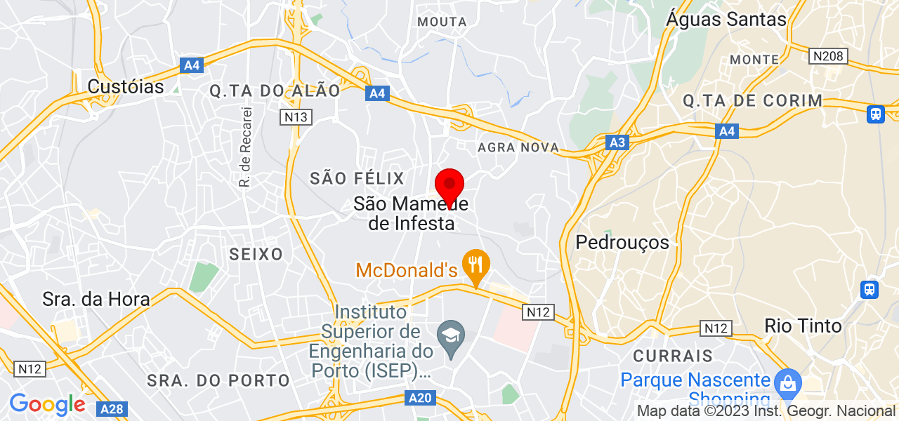 Susana - Porto - Matosinhos - Mapa