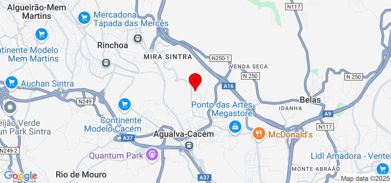 Karina Pancha - Lisboa - Sintra - Mapa