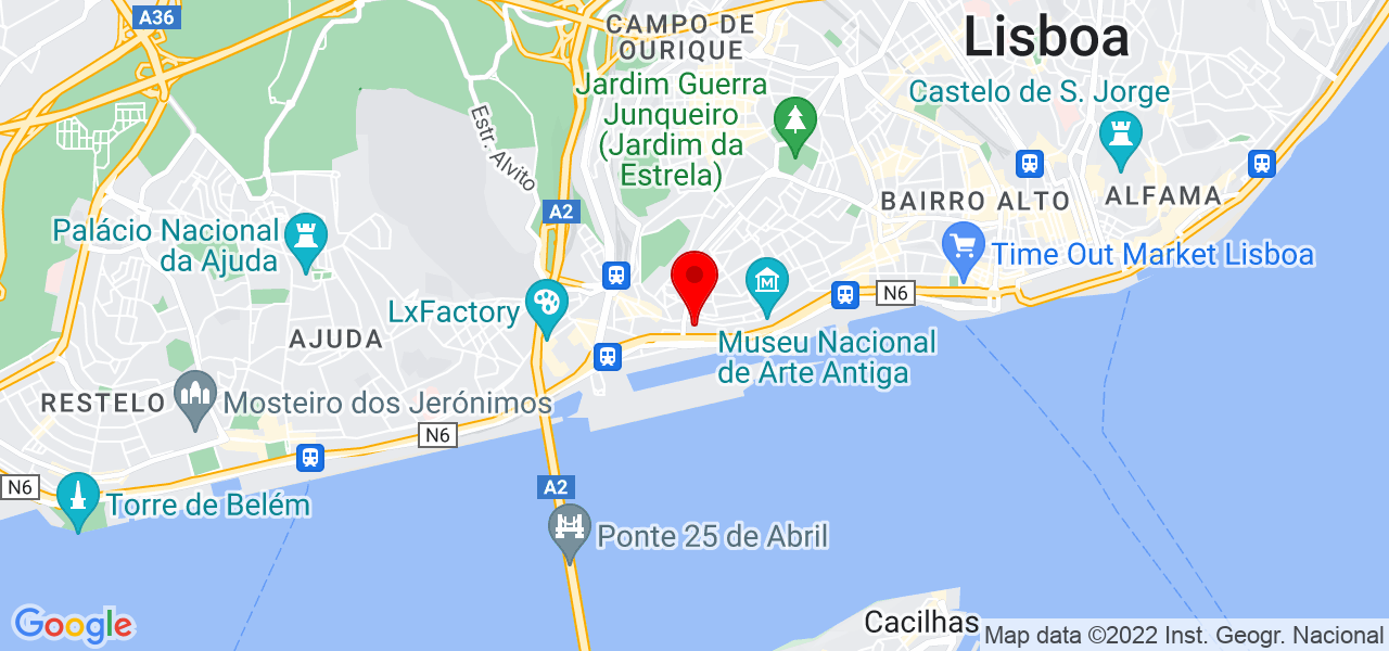 Global Dream | Imobili&aacute;ria &amp; Constru&ccedil;&otilde;es - Lisboa - Lisboa - Mapa