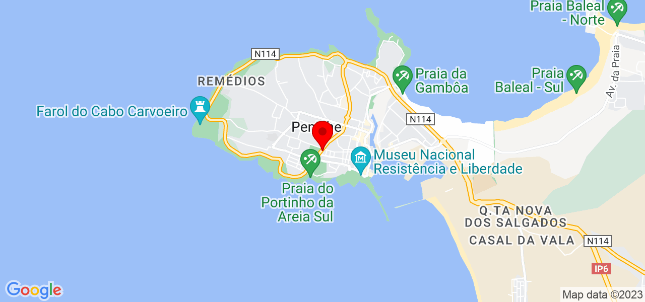 Mariana Peixoto - Leiria - Peniche - Mapa