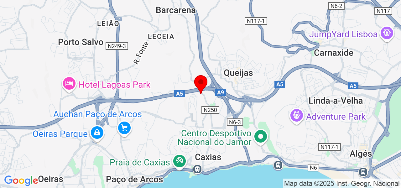 Rodrigo - Lisboa - Oeiras - Map