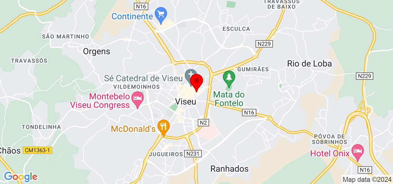 Beatriz Cerqueira - Viseu - Viseu - Map