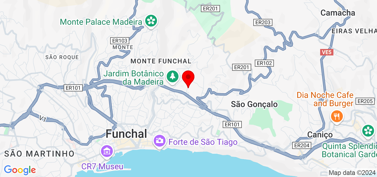 Tatiana Brilhante - Madeira - Funchal - Mapa