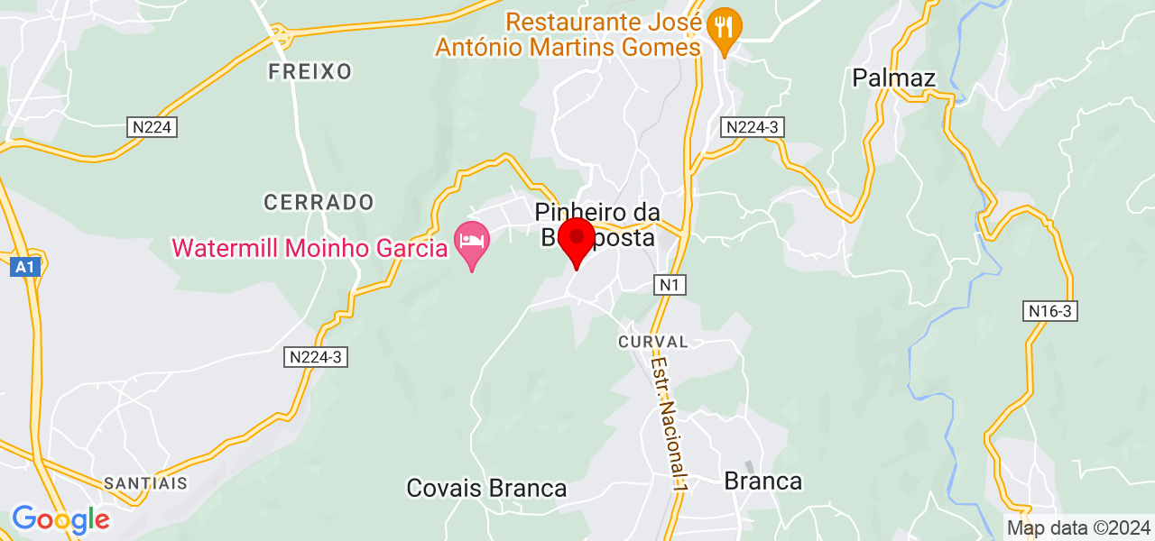 MIrella - Aveiro - Oliveira de Azeméis - Mapa