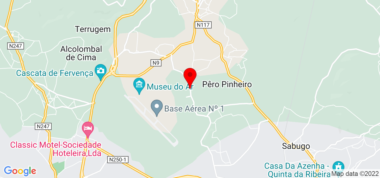 Tiago Vicente - Lisboa - Sintra - Mapa
