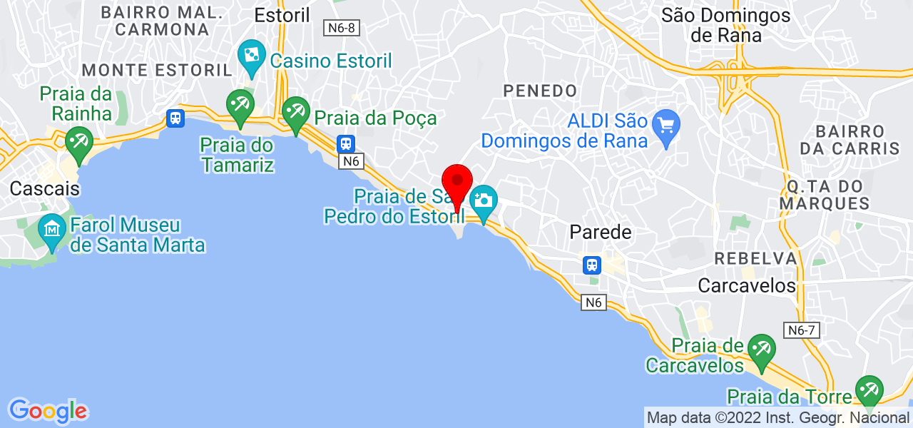 Renato Lima - Lisboa - Cascais - Mapa