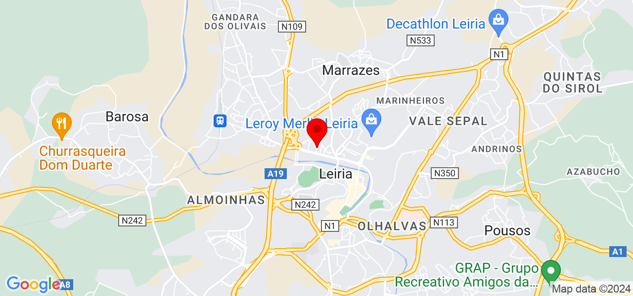 ObrasCasa - Leiria - Leiria - Mapa