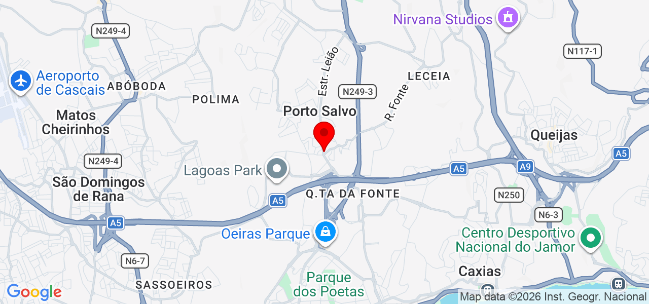MoldCheck - Lisboa - Oeiras - Mapa