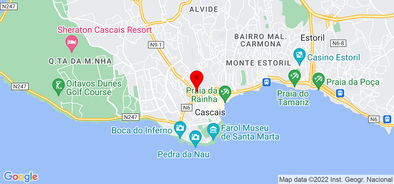 Fabio jesus - Lisboa - Cascais - Mapa