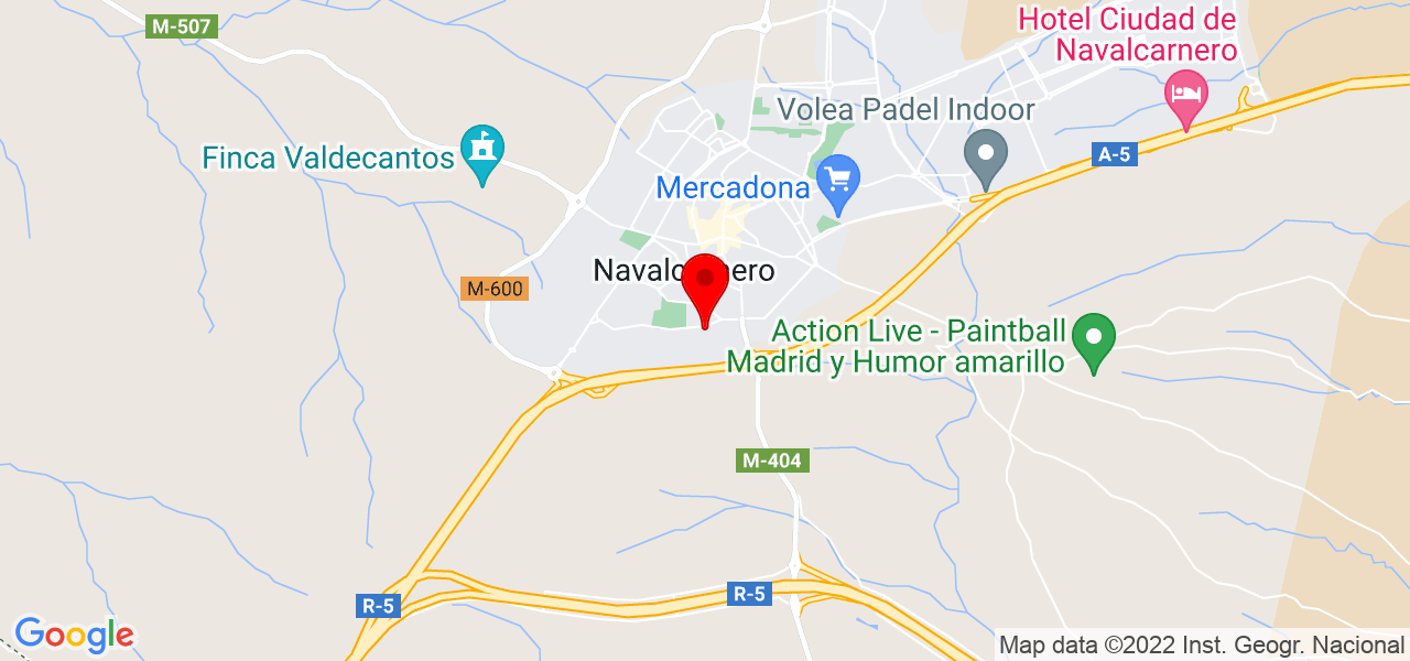 Limpieza y canguro - Comunidad de Madrid - Navalcarnero - Mapa