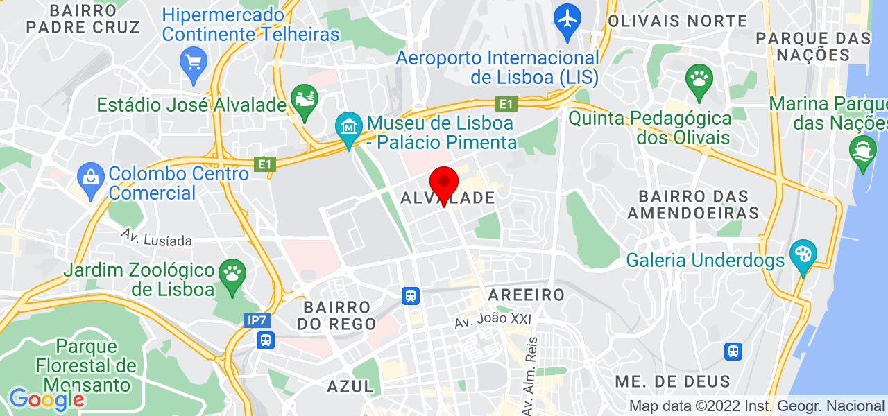 Sergio - Lisboa - Lisboa - Mapa