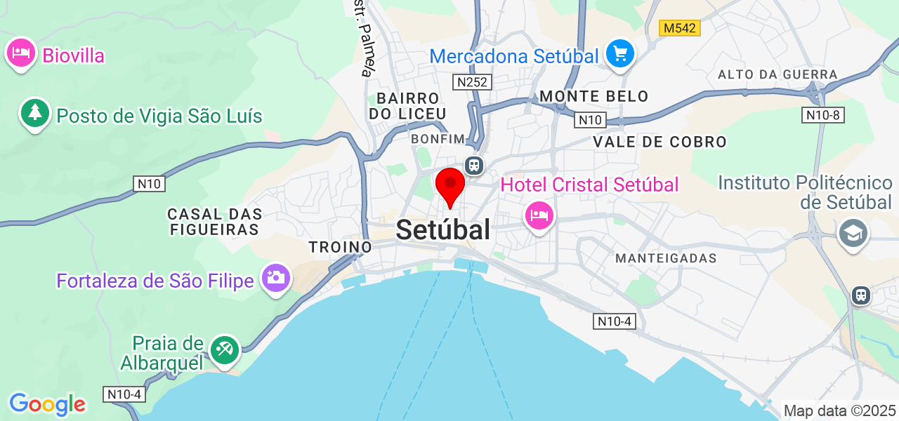 JR EMPELEITA - Setúbal - Setúbal - Map