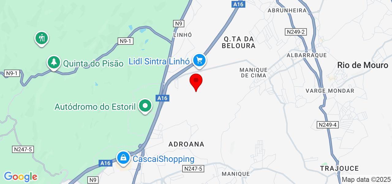 Remodelação, construção, pintura, ladrilho epedreiro - Lisboa - Sintra - Mapa