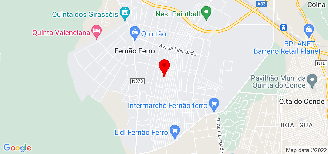 Manuel Dias - Setúbal - Seixal - Mapa