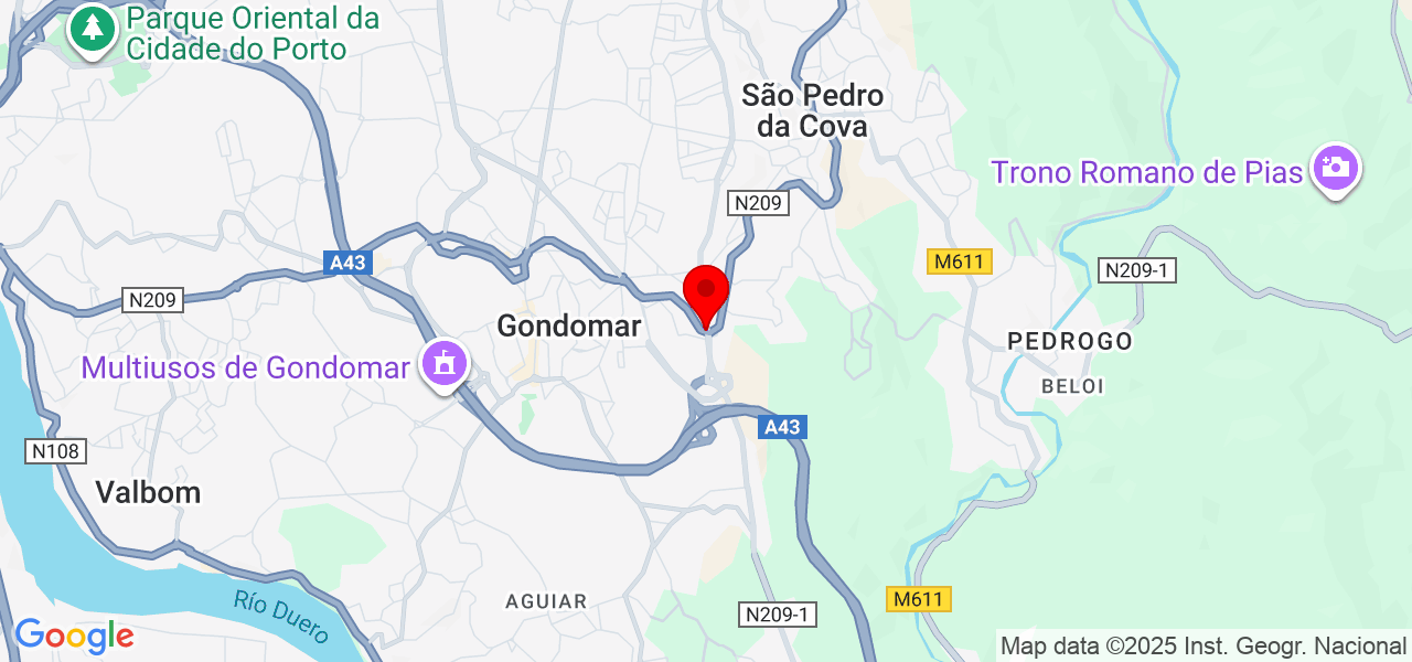 Verileide - Porto - Gondomar - Mapa