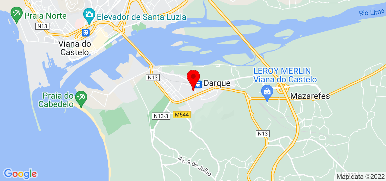 Thâmara Kalil - Viana do Castelo - Viana do Castelo - Map
