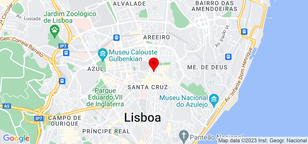 Jo&atilde;o Carvalho - Lisboa - Lisboa - Mapa
