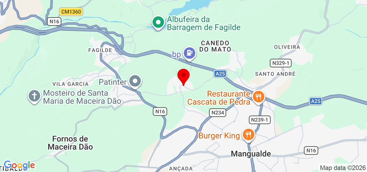 Flávia Silva - Viseu - Mangualde - Karte