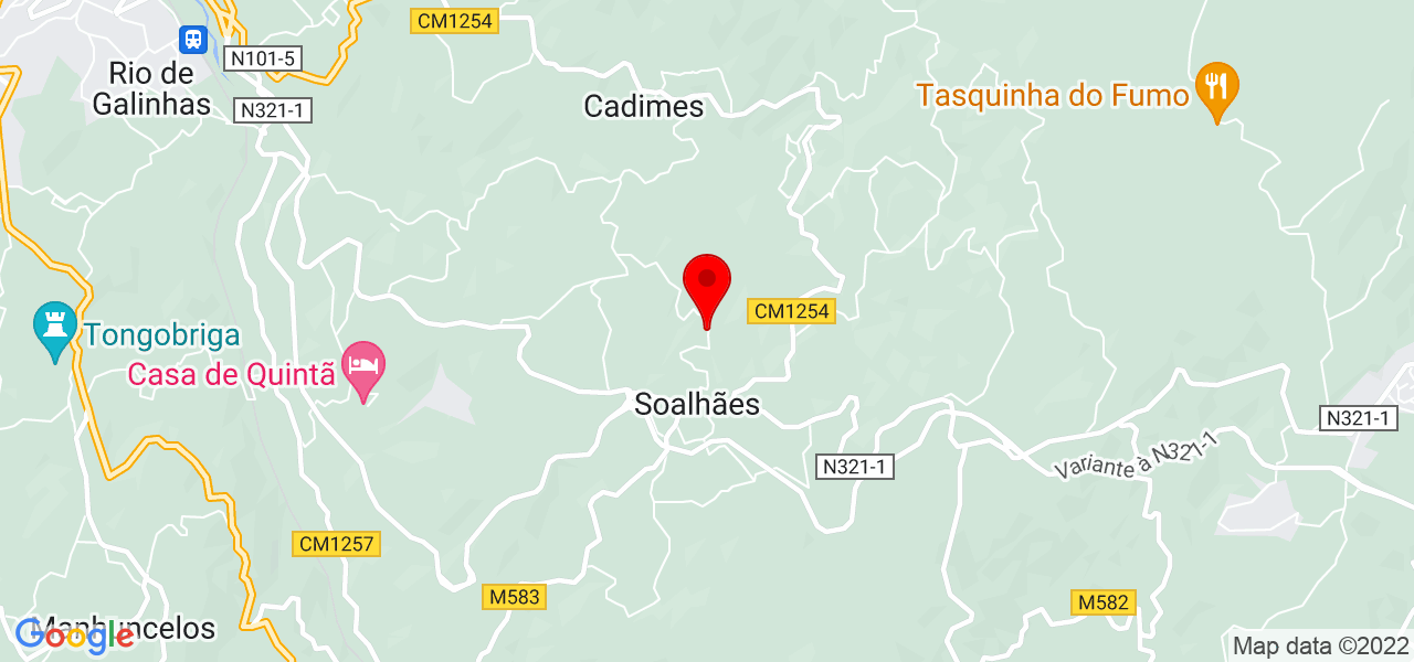 Neiliane - Porto - Marco de Canaveses - Mapa