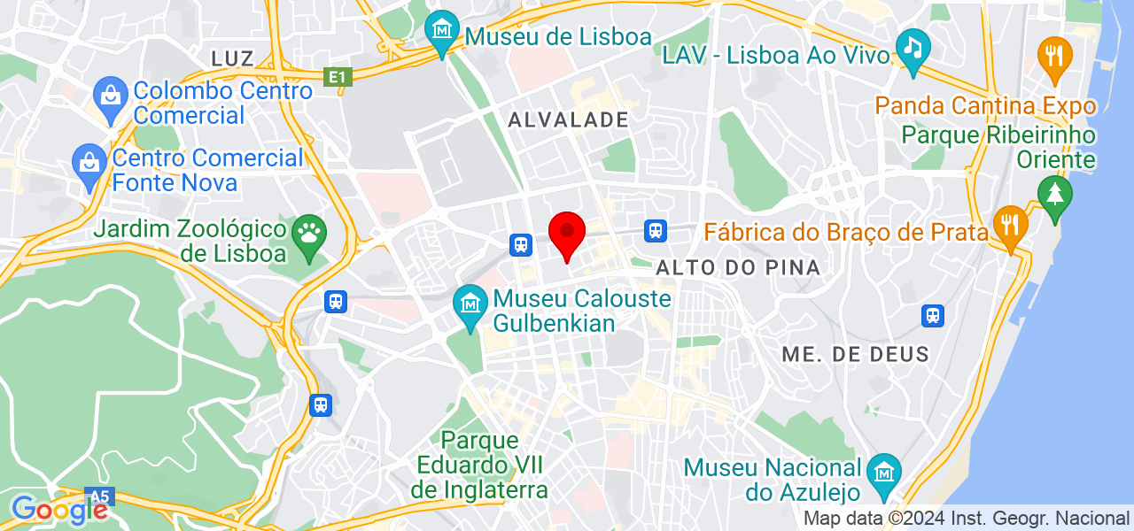 Bandejas Bar Ericeira - Lisboa - Lisboa - Mapa