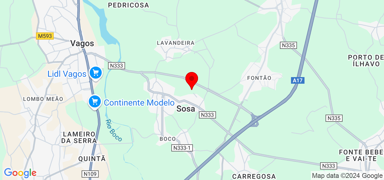 Cswood - Aveiro - Vagos - Map