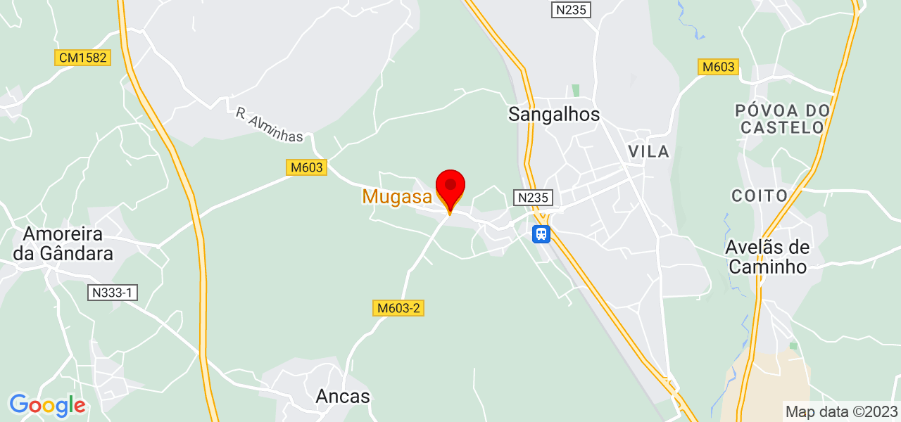RETORY MORGAN Técnico AVAC - Aveiro - Anadia - Mapa