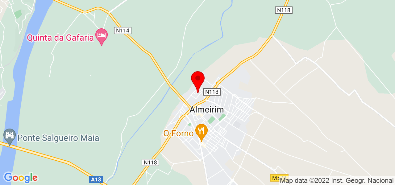 Luis - Santarém - Almeirim - Mapa