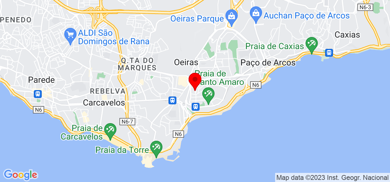 Joana Tavares - Lisboa - Oeiras - Mapa