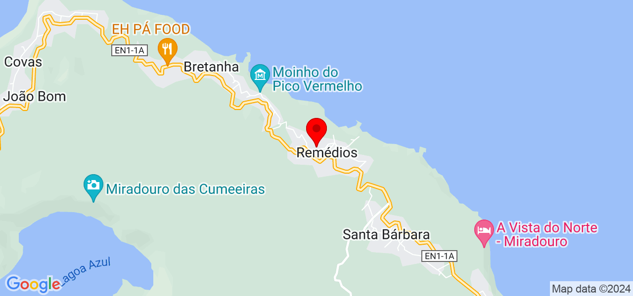 37N Creative - Açores - Ponta Delgada - Karte