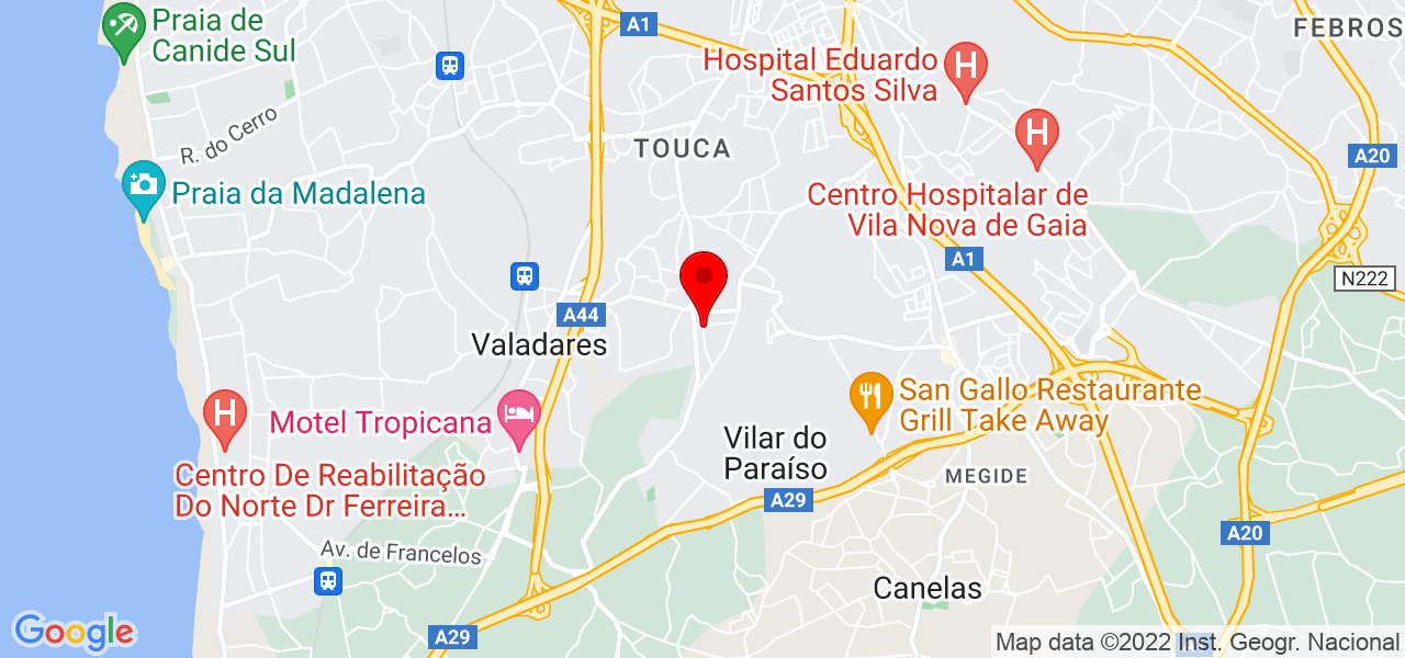 JoaoDG - Porto - Vila Nova de Gaia - Karte