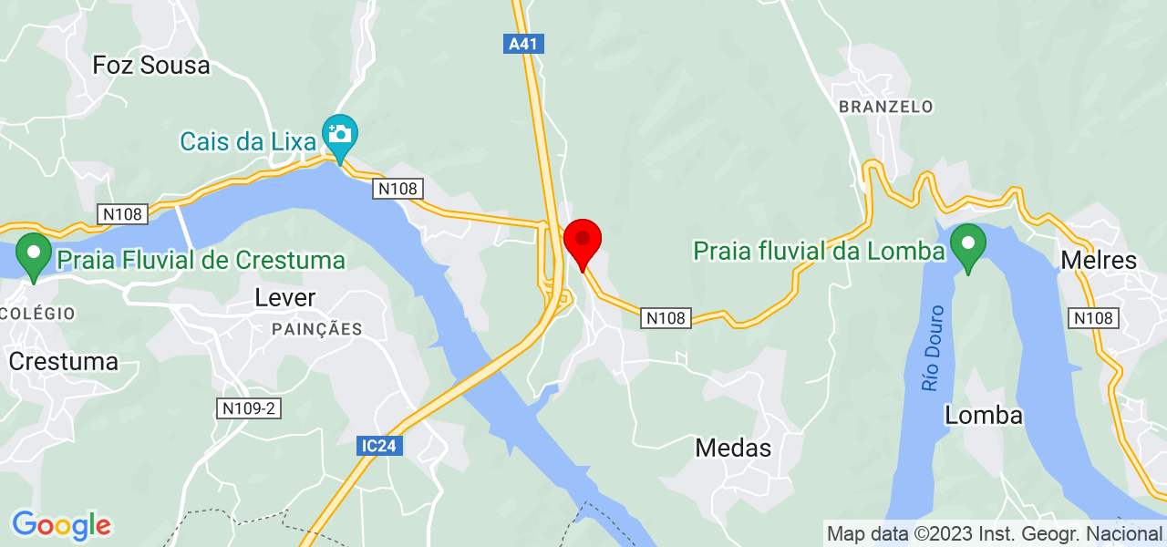 Carolina Rodrigues - Porto - Gondomar - Mapa