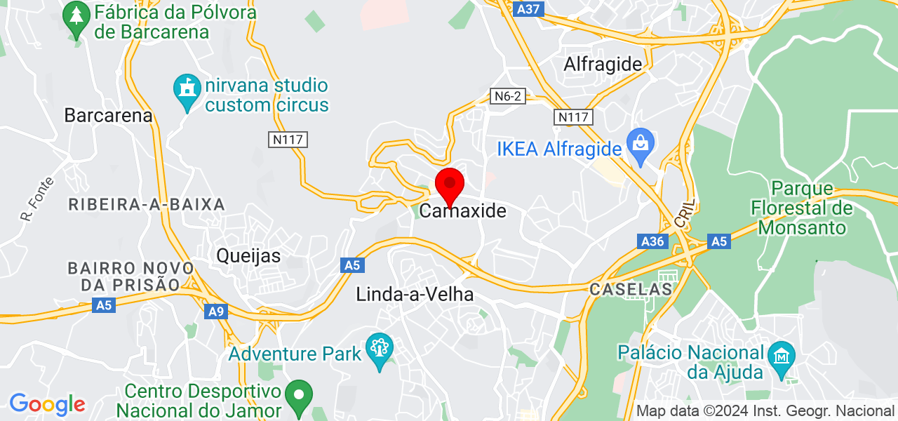 Yourbox Lda - Lisboa - Oeiras - Mapa